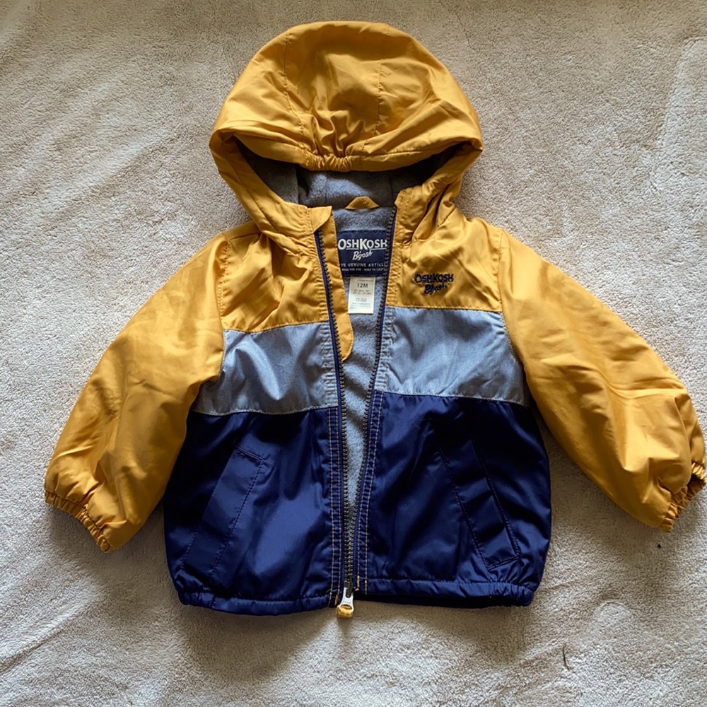 Osh kosh baby boys hooded jacket